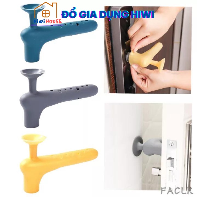 Miếng Silicon Bọc Tay Nắm Cửa Chống Va Đập Bảo Vệ An Toàn Cho Bé