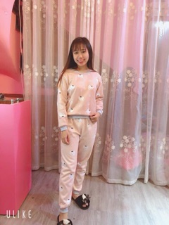 Bộ ngủ nỉ lót bông