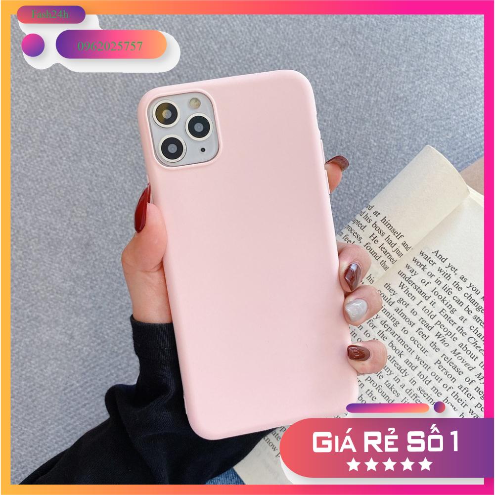 Ốp lưng IPHONE TRƠN DẺO 4 MÀU 6/6plus/6s/6s plus/6/7/7plus/8/8plus