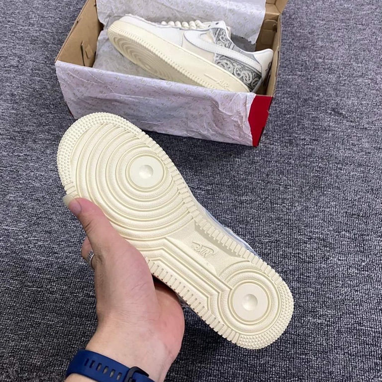 Giày thể thao  Air Force 1 Low Custom Paisley Dây Thừng nam nữ size 36-43 cao cấp
