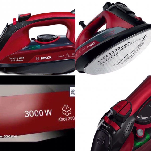 Bàn là Bosch TDA503001P 3000W [HÀNG ĐỨC]