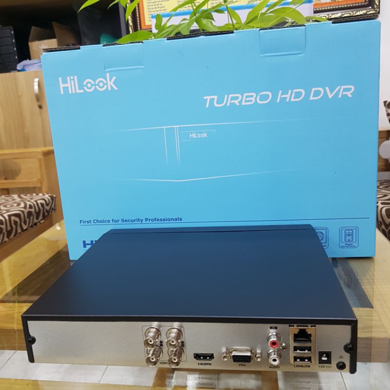 Đầu ghi hình TVI-IP 4 kênh HILOOK DVR-204Q-K1(S) - Hàng chính hãng