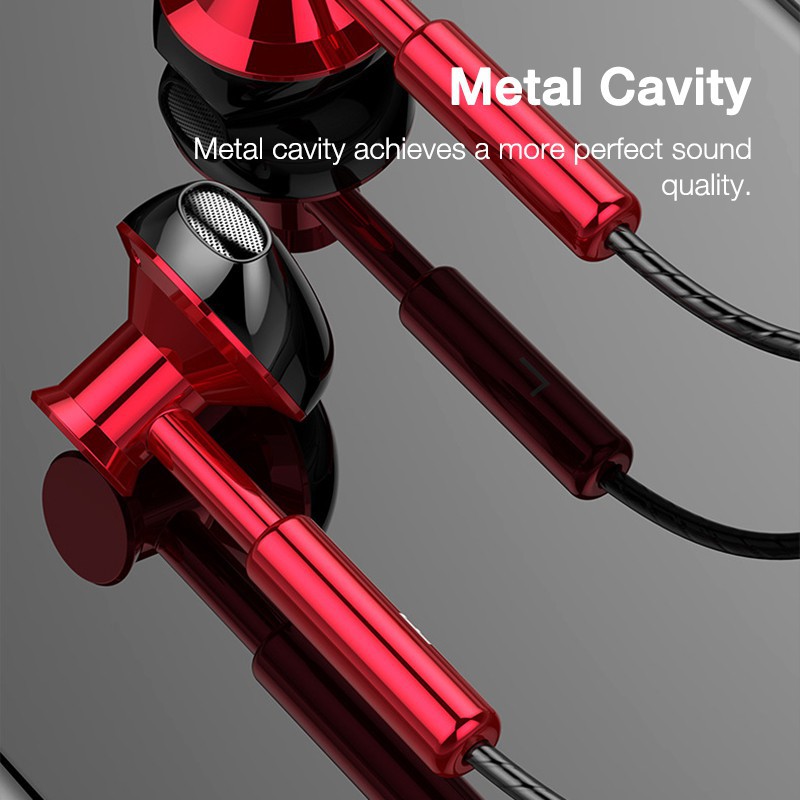 Tai nghe nhét tai âm thanh hifi sống động giắc cắm 3.5mm cao cấp cho OPPO XIAOMI