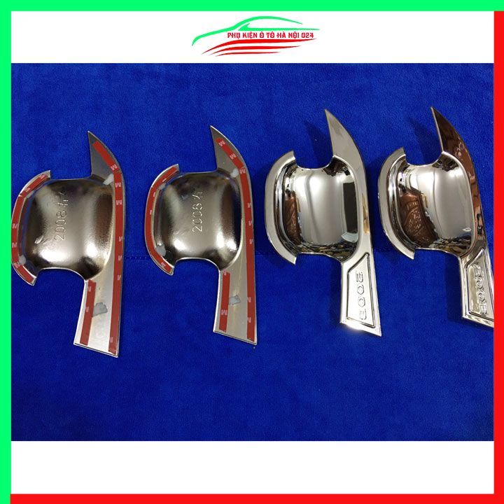 Ốp hõm mạ crom Peugeot 2008 2020-2023 sáng bóng chống trầy bảo vệ cửa xe ô tô