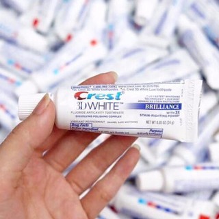 Kem đánh răng Crest 3D White Mỹ 24g
