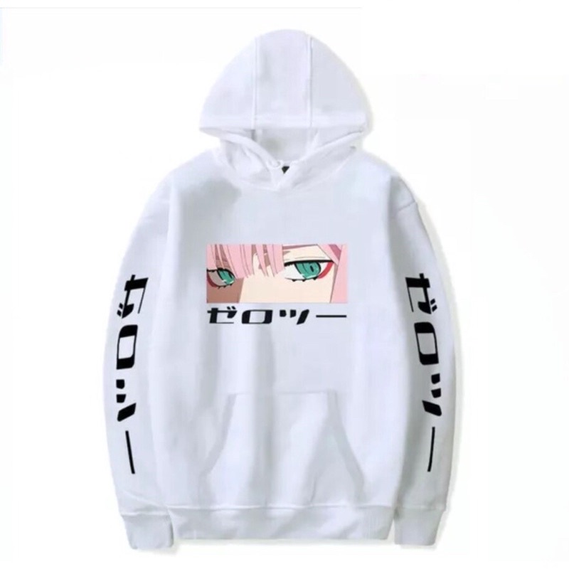 Áo hoodie in hình anime Darling In The Franxx Kawaii Zero Two nam nữ đủ size