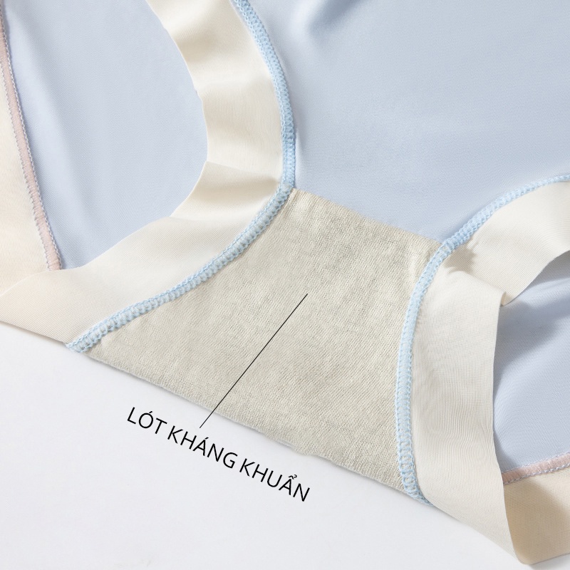 Quần lót nữ đúc su thun lạnh BRALUNE , quần chíp nữ kháng khuẩn mềm mại mã 124