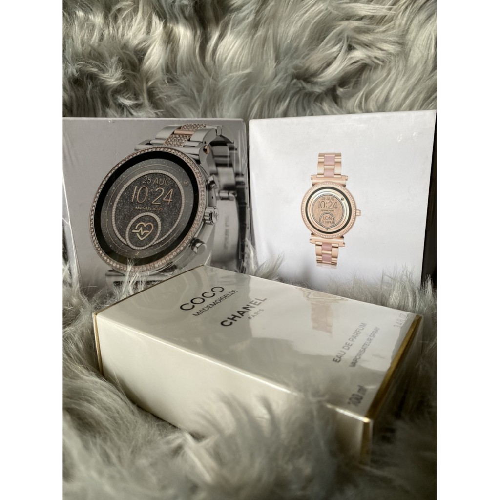 Đồng hồ thông minh Nữ Michael Kors -Gold Pink- MKT5041 Siêu Sang Trọng Và Thời Trang