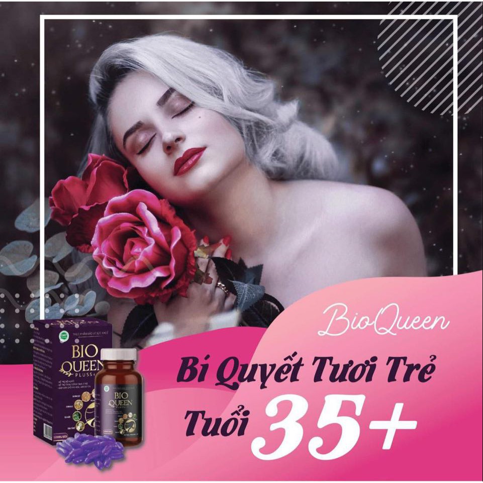 (Hộp 45 viên) BIOQUEEN PLUSS - TĂNG CƯỜNG NỘI TIẾT TỐ NỮ, KHÔ HẠN, LÃO HÓA, ĐẸP DA, GIẢM SẠM NÁM - WOOGROUP | BigBuy360 - bigbuy360.vn