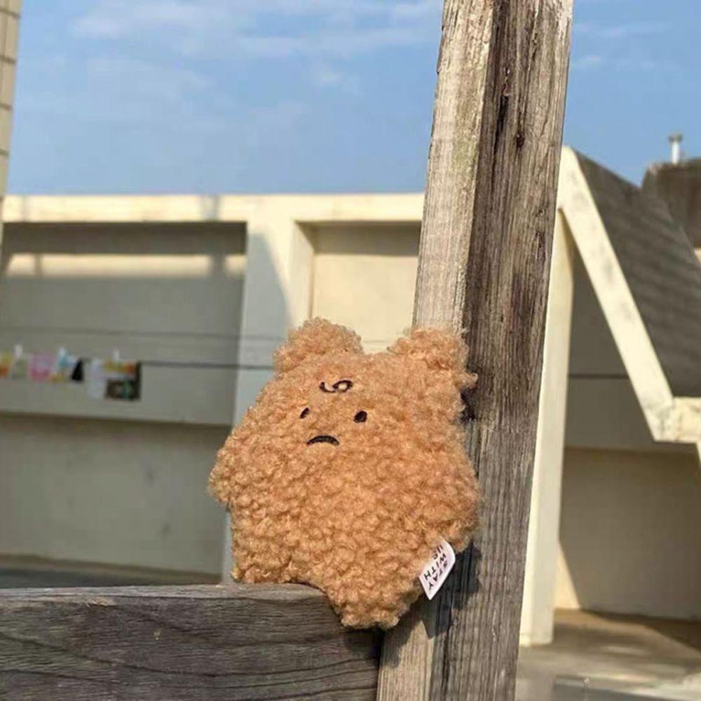 LANFY Móc Chìa Khóa Hình Búp Bê Nhồi Bông Đáng Yêu