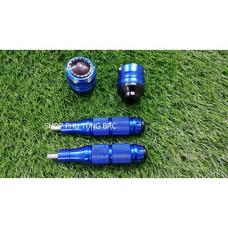 Combo gù chống đổ trước sau xe máy