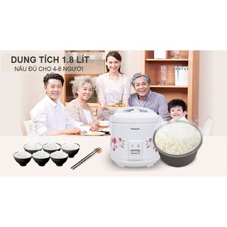 Nồi cơm điện panasonic 1.8 lít sr-mvn187hra