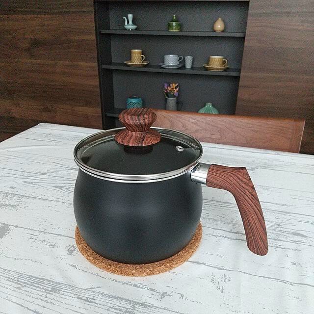 Nồi chiên ngập dầu có vòi rót 15cm Nhật Bản