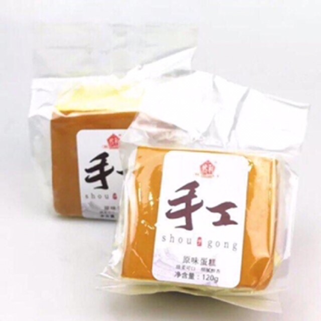 Bánh bông lan shou gong 120g/bánh