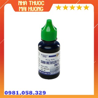 (CHÍNH HÃNG) Dung dịch Xanh Methylen - Sát khuẩn , khử trùng các vết thương của cá - phụ kiện cá cảnh  . - Nhà Thuốc Mai