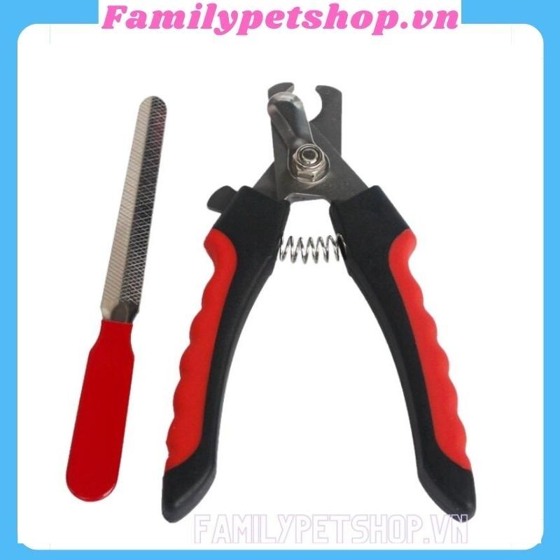 Kìm cắt móng cho chó mèo-mẫu kìm kèm dũa-kéo cắt móng cho mèo-familypetshop.vn