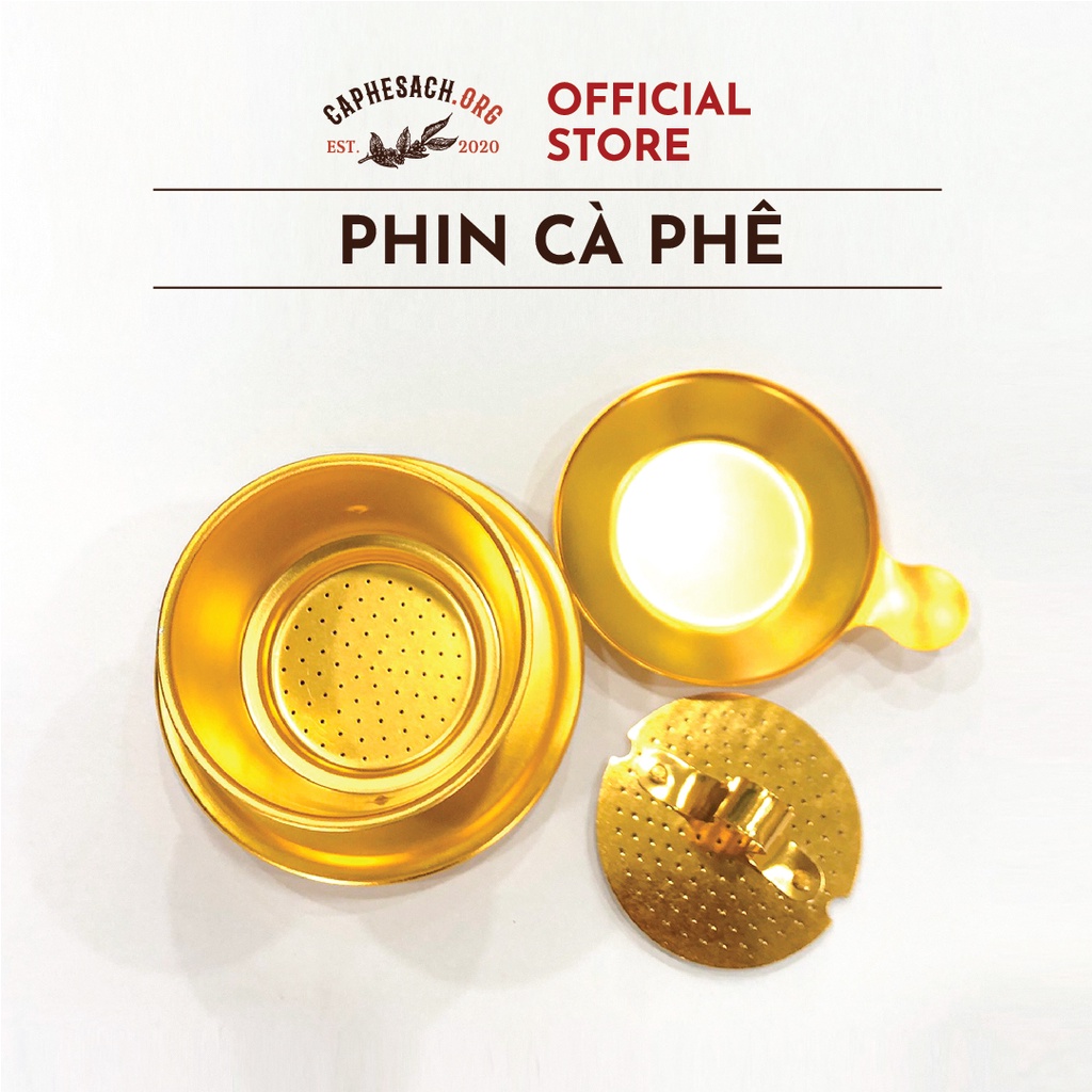 Phin cà phê inox cao cấp Caphesach.org