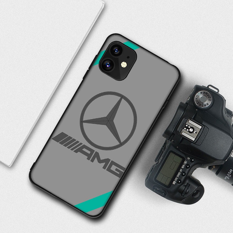 Ốp Điện Thoại Mềm Hình Mercedes Car Cho iPhone 11 Pro Max 12 Pro Max 12 Mini 13 Pro Max
