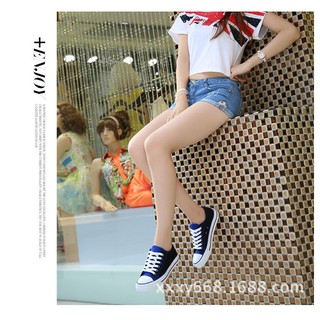 Giày CVS Classic Màu Xanh Navy Cổ Thấp Nữ
