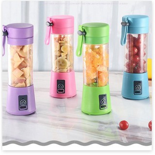 Máy xay sinh tố mini 380ml sài pin