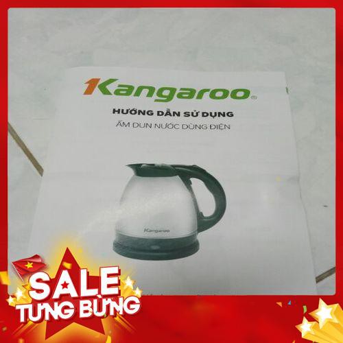 Freeship Bình đun nước kangaroo KG 336 1.5L chính hãng