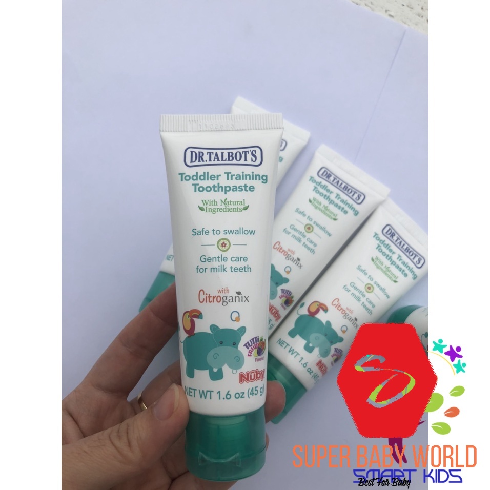 Kem đánh răng Organic Nuby Dr Talbot's