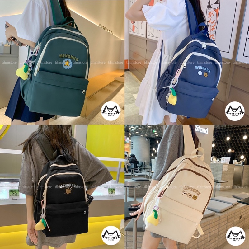 Balo Đi Học Chống Thấm Nước Mã 0822 Tihinstore