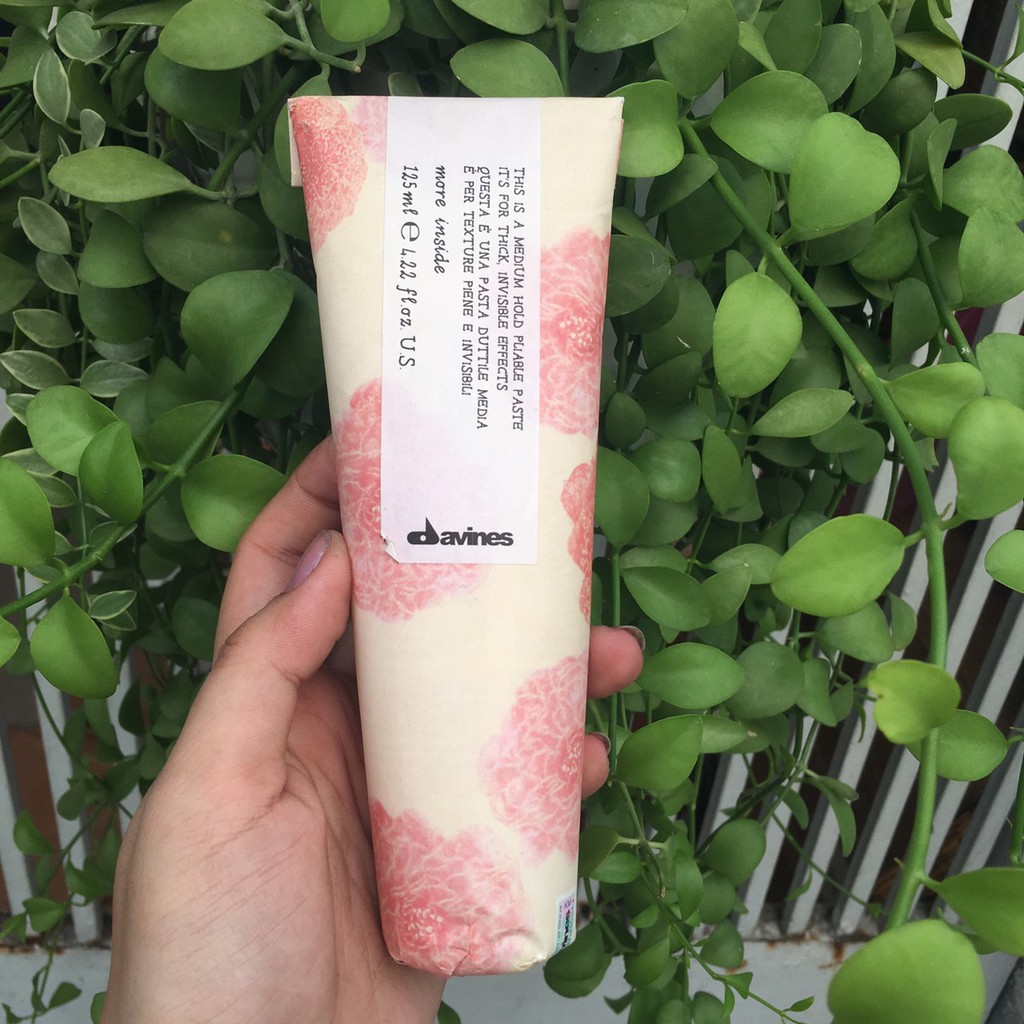 Kem đặc giữ nếp cứng và trung bình Medium Hold Pliable Paste Davines 125ml