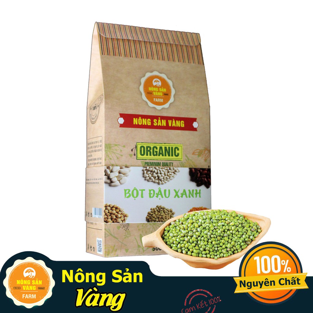 Bột đậu xanh làm đẹp 1kg - Nông sản vàng
