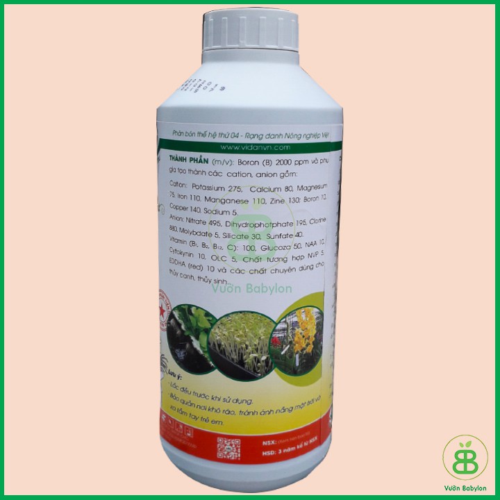 Dung dịch thủy canh Bio life 1Lít