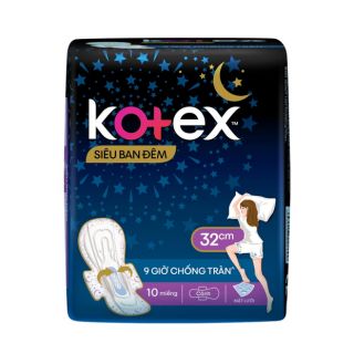 Kotex siêu ban đêm 32cm