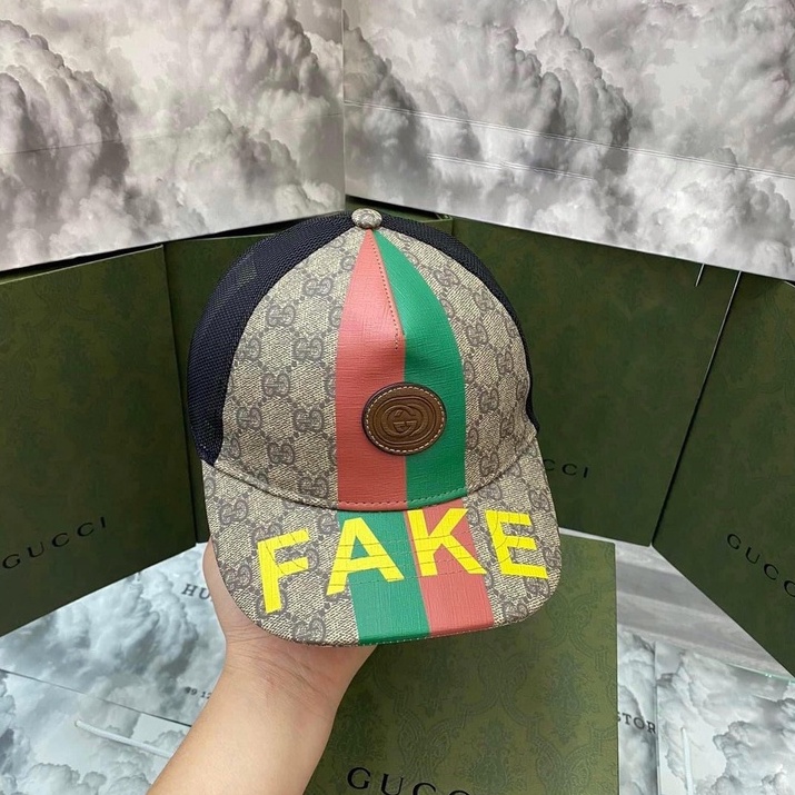 Mũ lưỡi trai, nón kết Gucci monogram