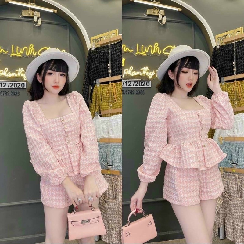 Sét peplum tapta tay dài bigsize 50-90kg
