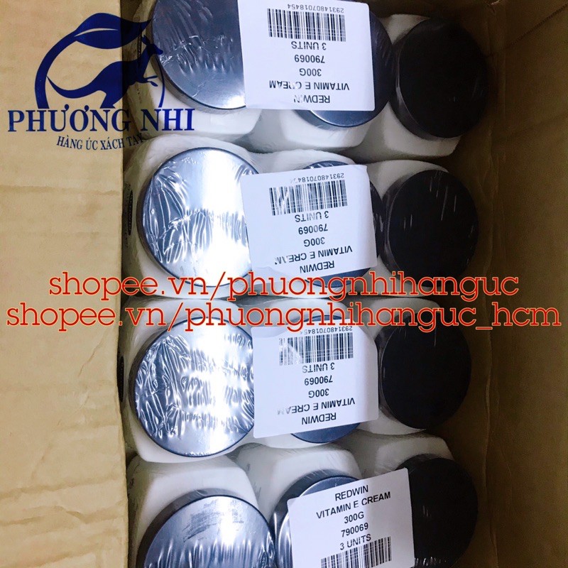 HÀNG CÓ BILL MUA TẠI ÚC, BAY AIR - KEM DƯỠNG DA REDWIN CREAM WITH VITAMIN E VÀ DẦU HOA ANH THẢO