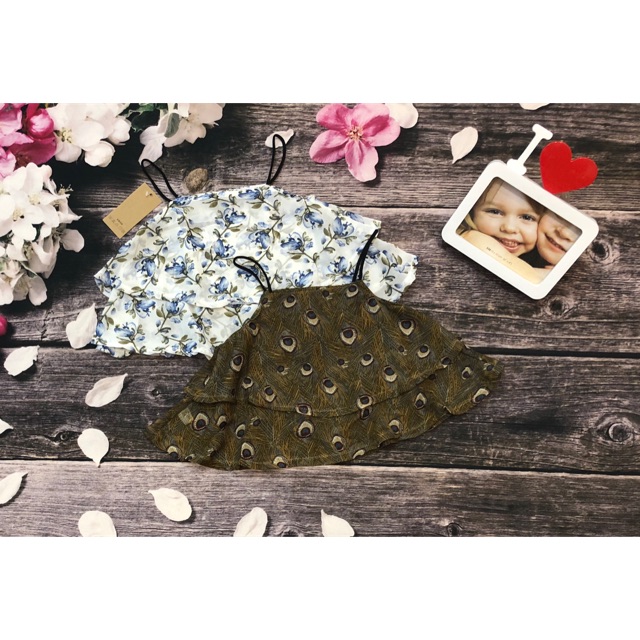 Áo dây voan 2 tầng