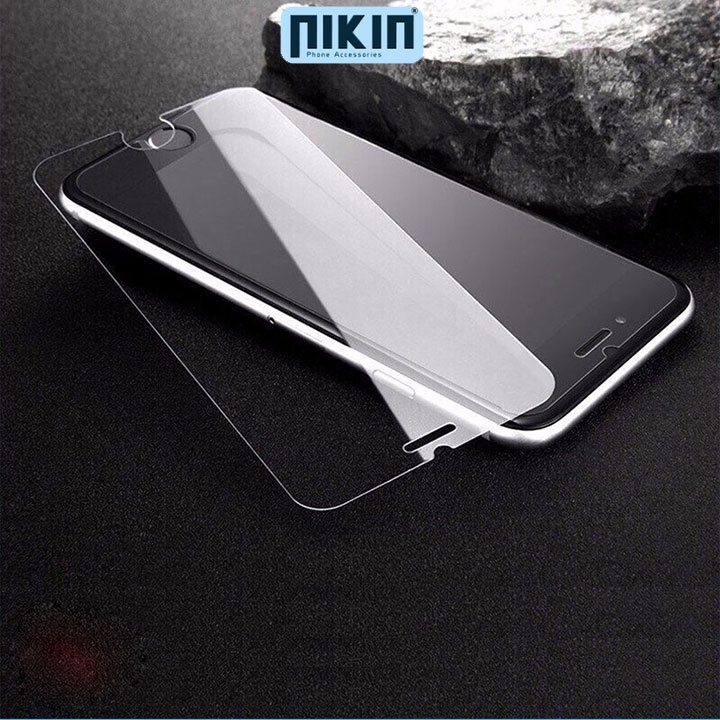 Kính cường lực iPhone Không viền  không full - Full mã iPhone 8Plus/ X/11Promax/ 12Pro/12 Pro max - Nikin Official