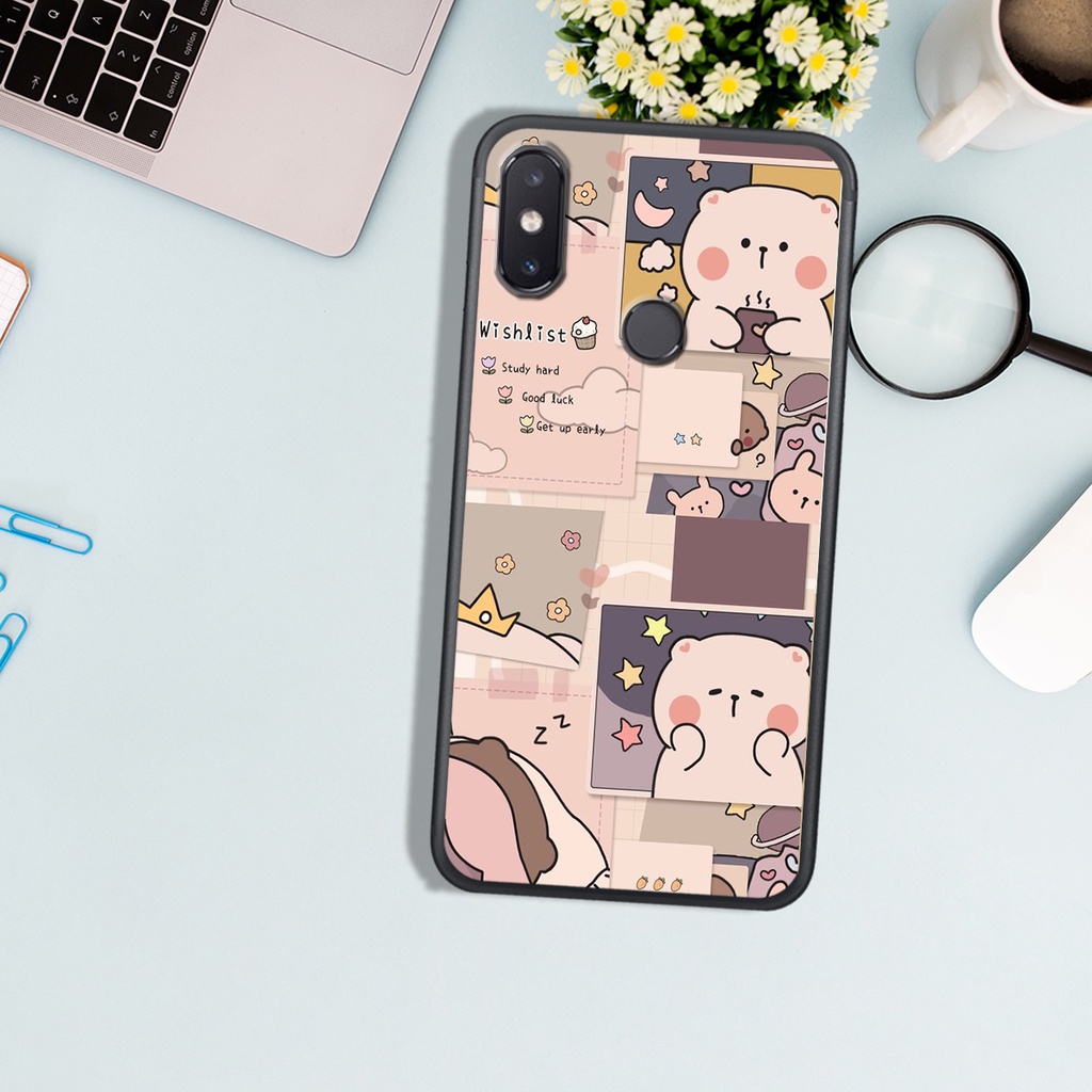 Ốp Lưng Xiaomi MI 8 - MI 8SE , In Hình Sinh Động, Dễ Thương, Màu Sắc Cá Tính..