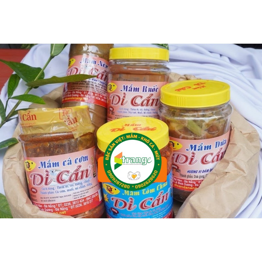 Mắm dưa cà Dì Cẩn - Đặc sản Đà Nẵng