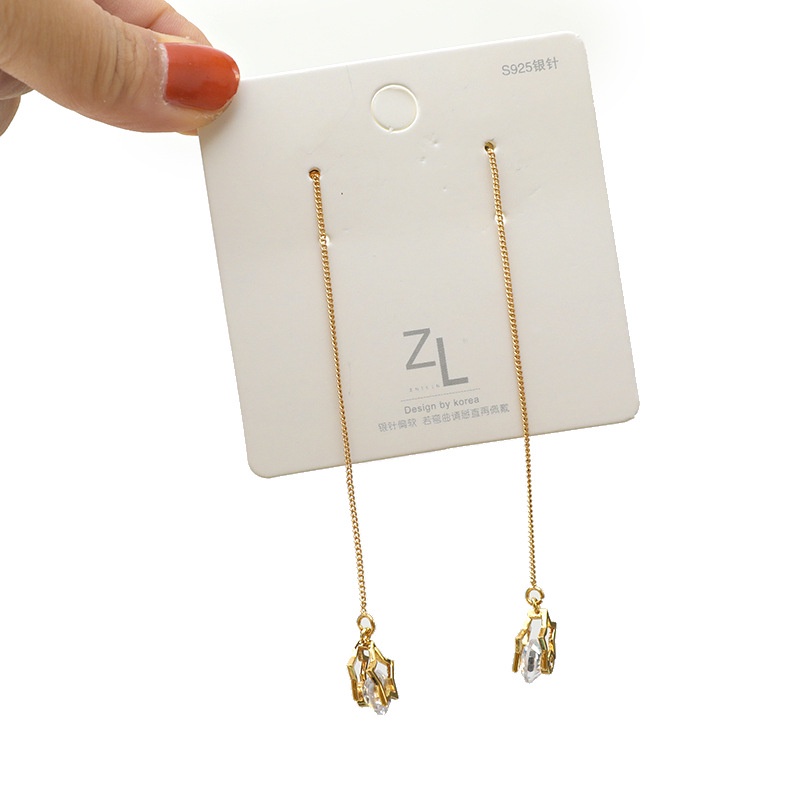 Bông Tai Hình Ngôi Sao Đính Đá Thời Trang