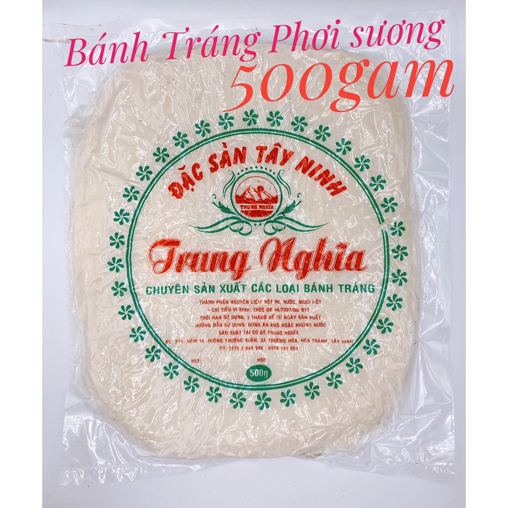 Bánh Trang Phơi Sương Trung Nghĩa.