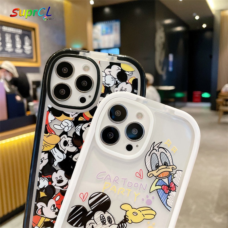 Ốp Điện Thoại Silicone Chống Sốc 2 Trong 1 Cho iPhone 13 12 11 Pro XS Max XR iPhone 7 8 Plus