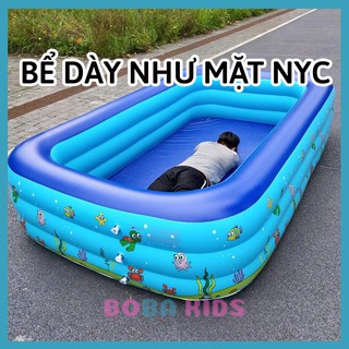 Bể Bơi Trẻ Em 3 tầng có chống trượt - Thành bề rất dày và dai - Có đủ Size