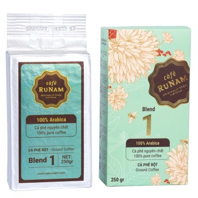 CÀ PHÊ RUNAM COFFEE SỐ 1 BỘT LOẠI 250GR