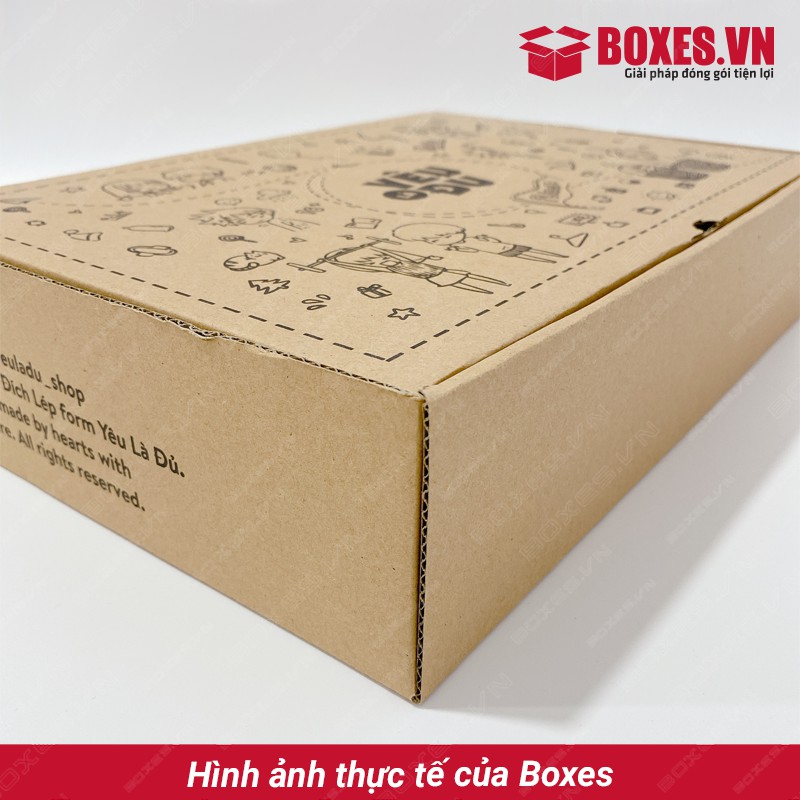 22x19x7 cm Combo 50 hộp giấy carton đựng quần áo giá tại xưởng