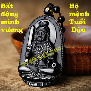 Dây chuyền phật bản mệnh tuổi dậu - bất động minh vương