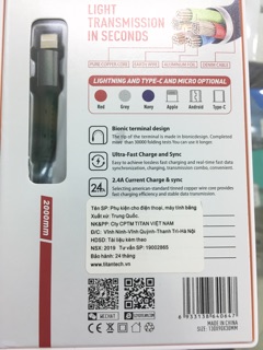 Cáp sạc LDNIO