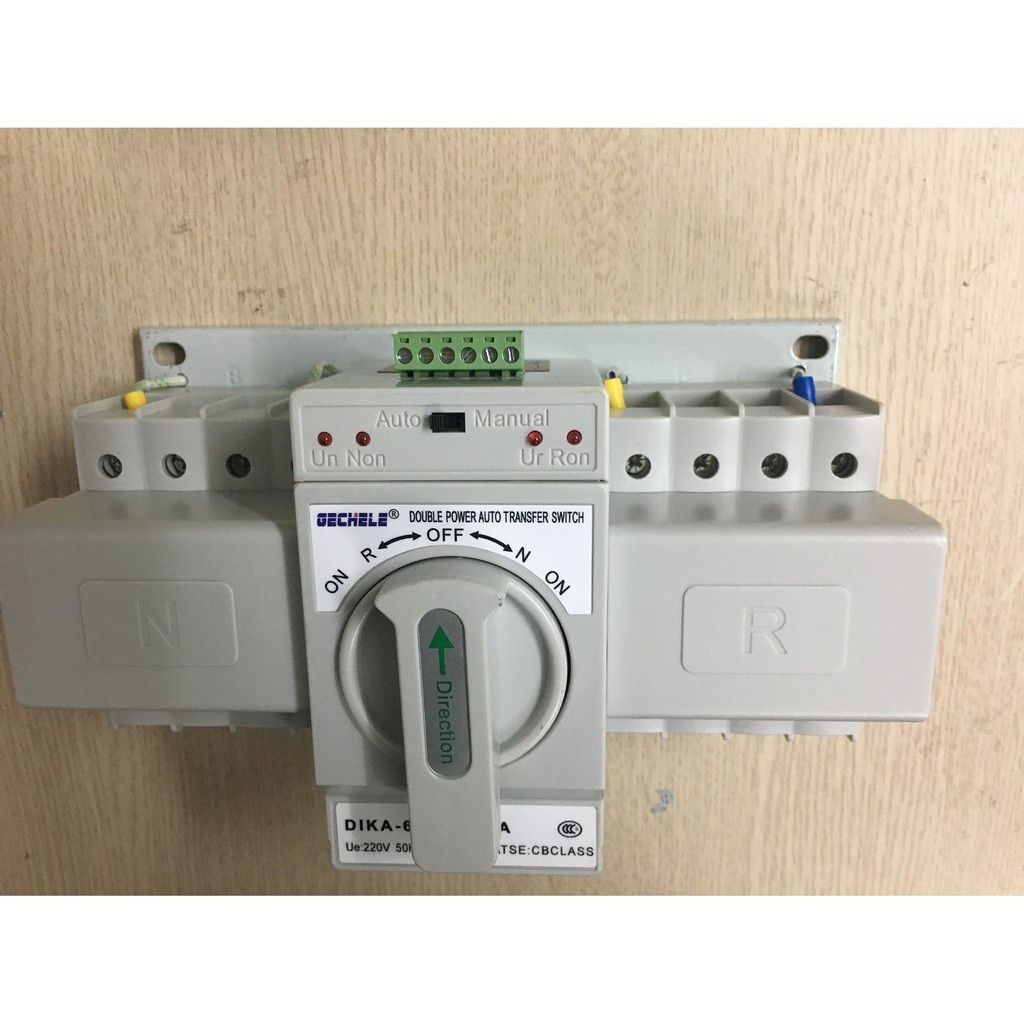 Bộ đổi nguồn điện tự động ATS 3P+N 63A DIKA-63-4P