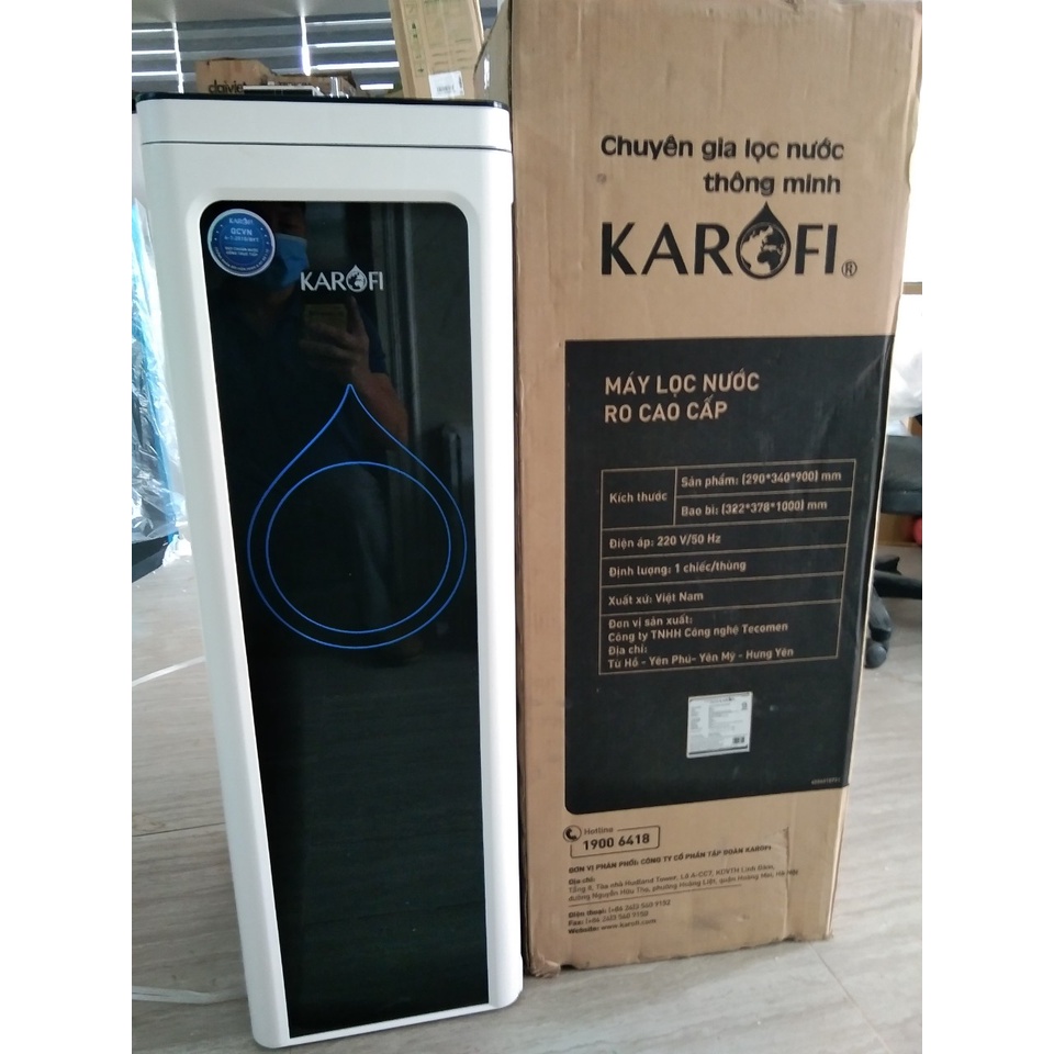 Máy lọc nước RO Karofi B930 9 lõi công suất lọc 20L/h - bảo hành chính hãng toàn quốc