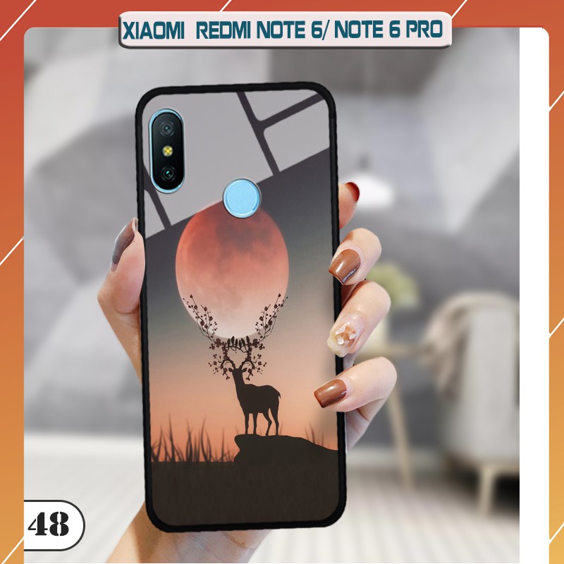 Ốp cường lực kính 3D cho Xiaomi Redmi Note 6