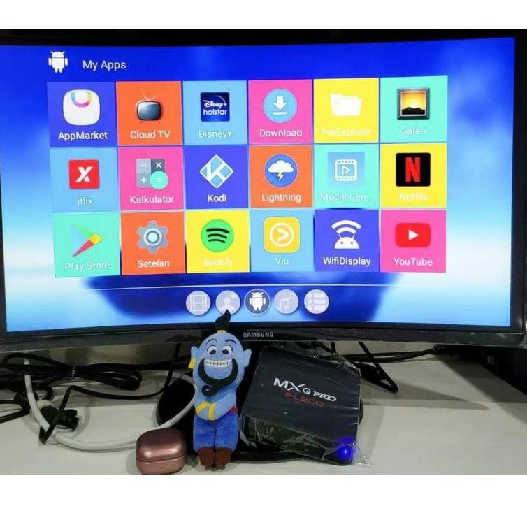 Hộp Tv Thông Minh Android Mxq - Pro 4k 5g Smart Tv 2gb Rom 16gb Và Phụ Kiện